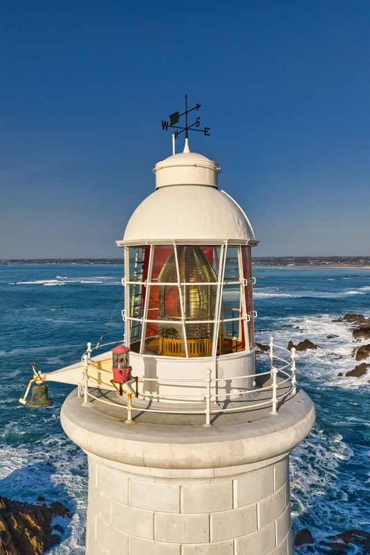 Corbiere Lighthouse Lantern Close Up Jersey