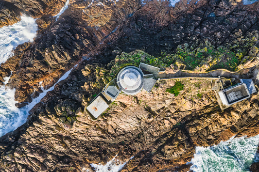 Corbiere Lighthouse Top Down Texture Jersey